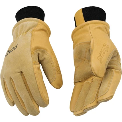 Easy-to-Use Kinco Men’s Large Suede Pigskin Winter Work Gloves Powerful