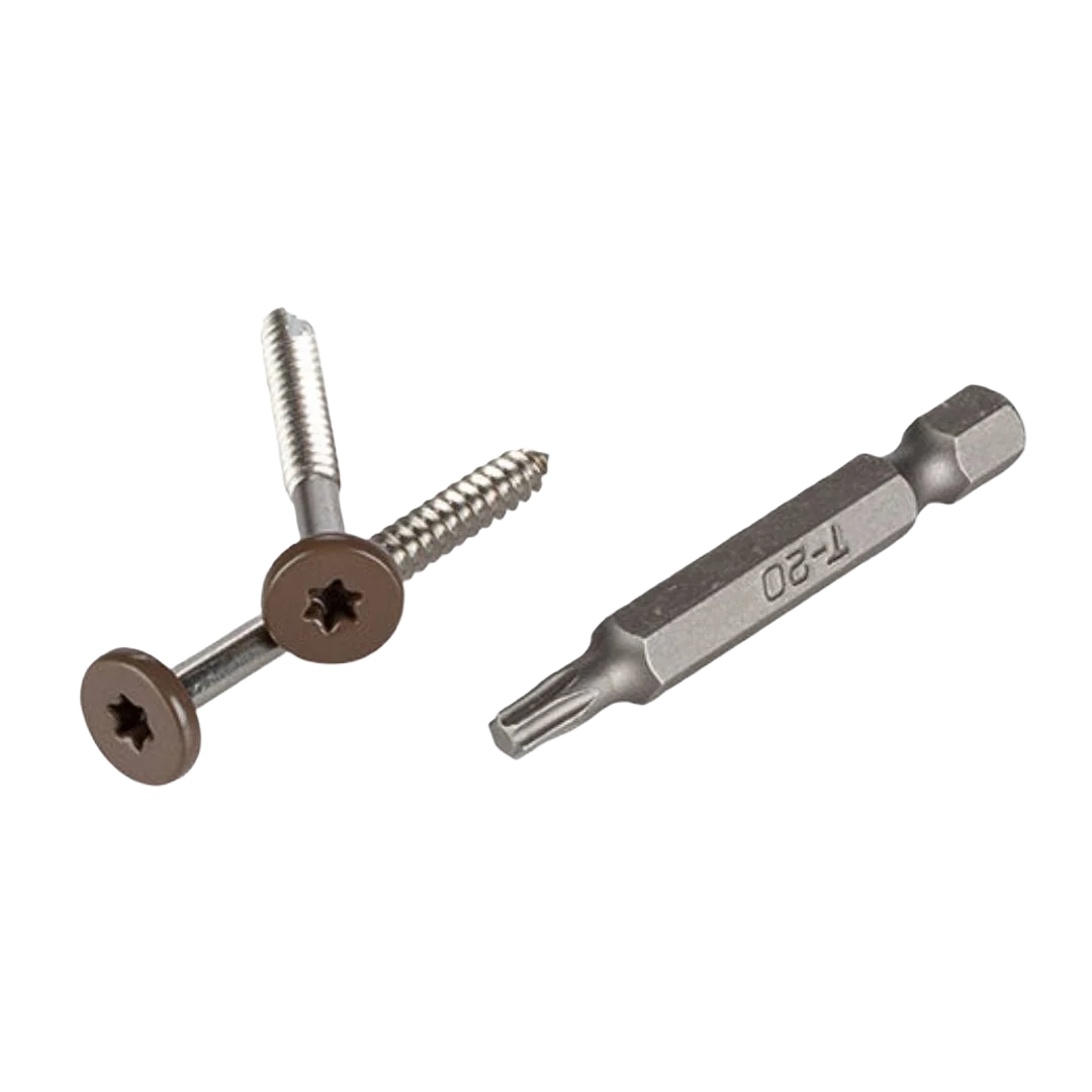Authentic TimberTech 1-3 4 Walnut TOPLoc Fascia for PRO and EDGE 100-Pack Fine Crafted