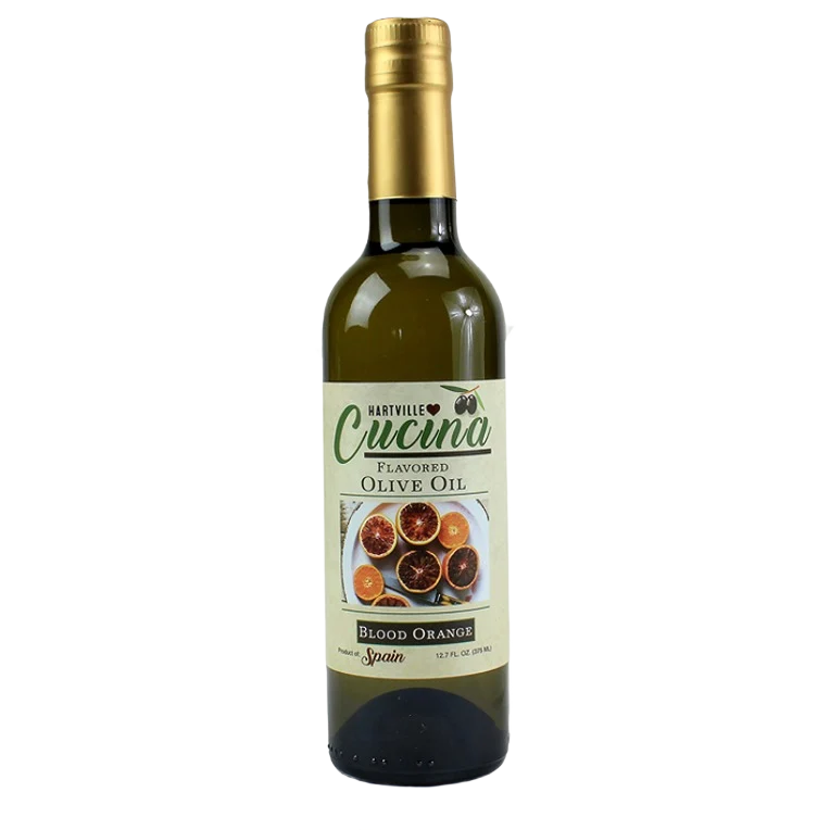 Reusable Hartville Cucina Blood Orange Flavored Olive Oil 12.7 oz. Consistent