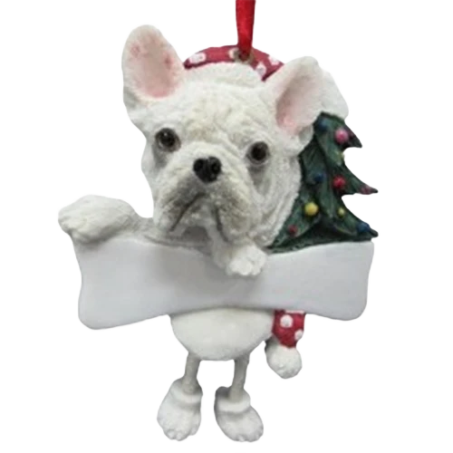 Powerful E S Pets Personalized French Bulldog Dangling Legs Ornament Certified