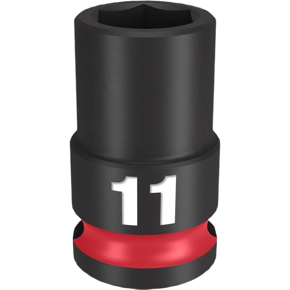 Breathable Milwaukee SHOCKWAVE™ Impact Duty™ 3 8 Drive 11-mm 6 Point Socket Clean