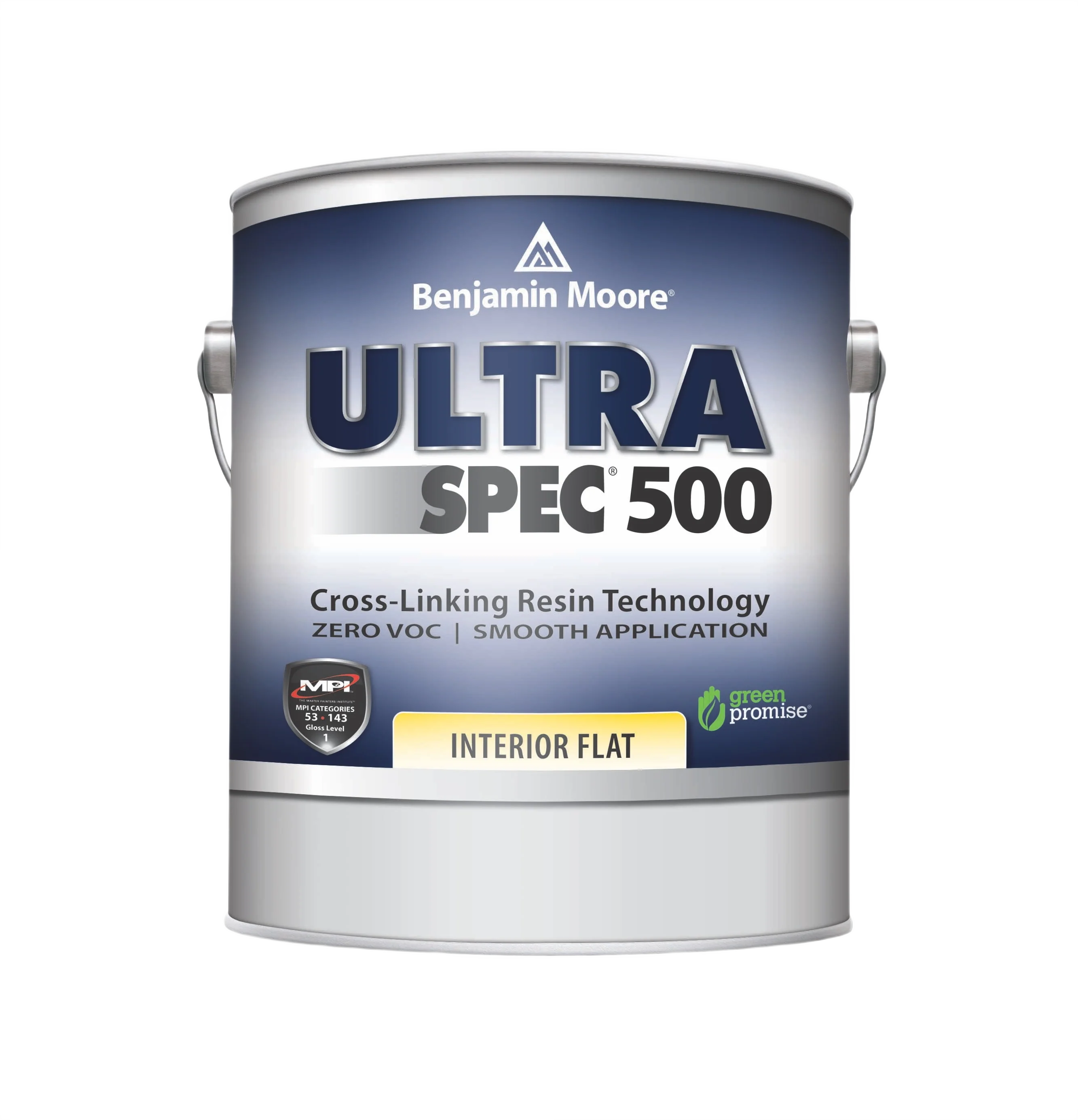 Authentic Benjamin Moore Ultra Spec 500 White Flat Interior Paint 1 Gallon Next-Generation