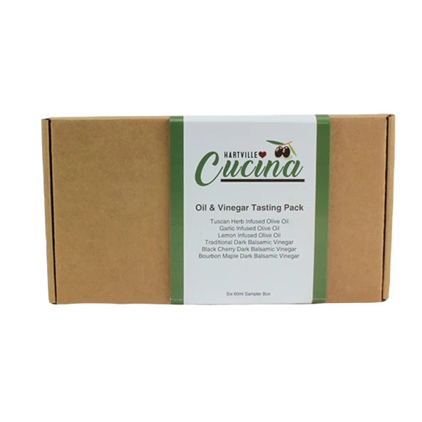 Enhanced Hartville Cucina Oil Vinegar Tasting Pack 6-Pk Practical