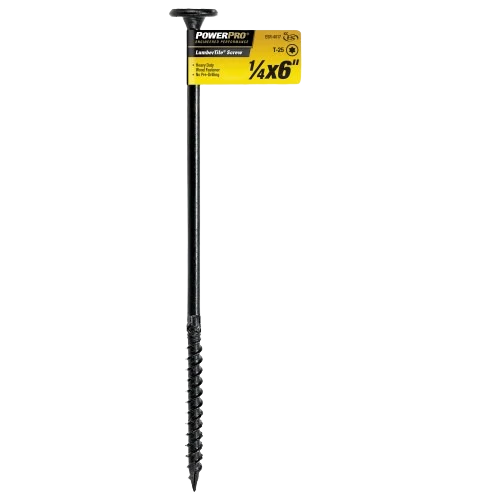 Sophisticated Power Pro 1 4 In. x 6 In. LumberTite Structural Screw High-Performance