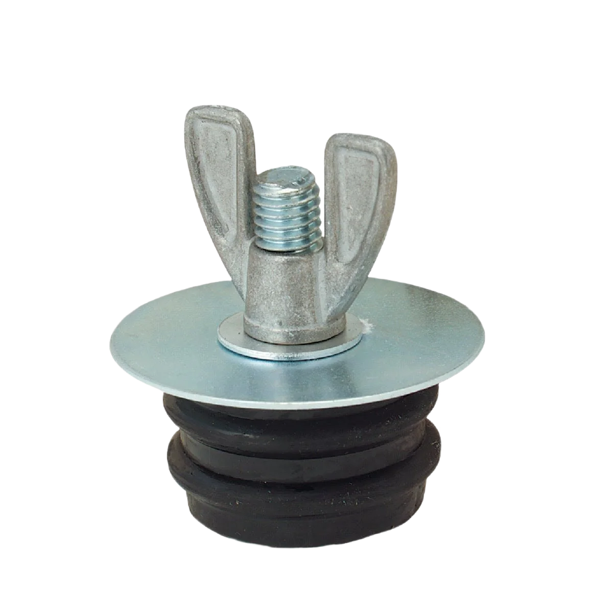 Advanced Jones Stephens 1-1 2 IPS Galvanized Steel Sewer Drain Test Plug Selected