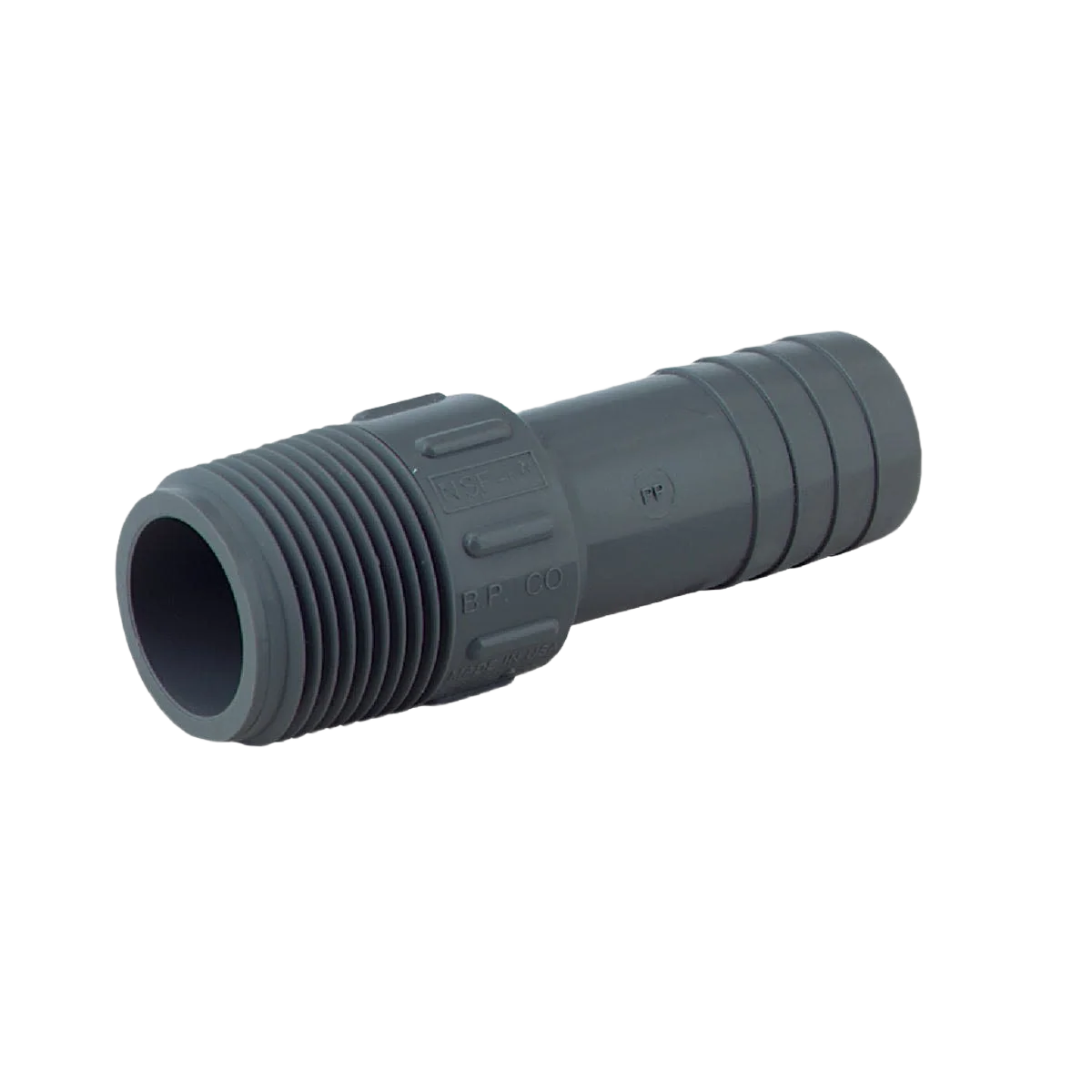 Verified Boshart Polypropylene Hose Adapter 3 4 In. MPT x 3 4 In. Insert Consistent