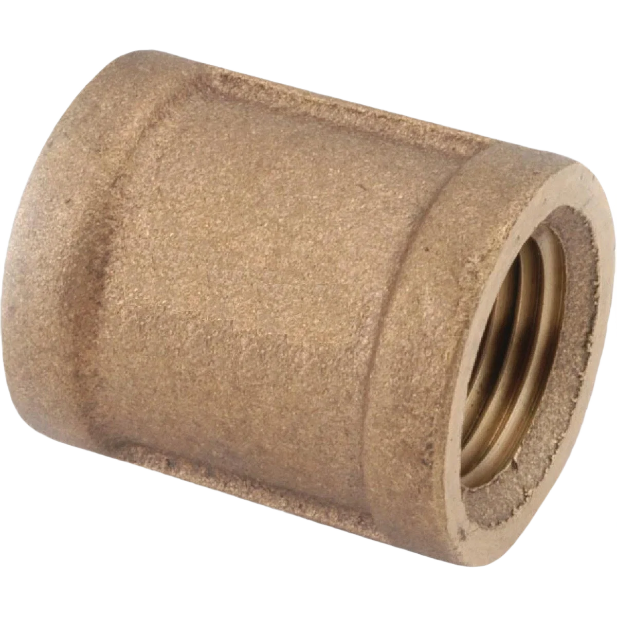 Fine Anderson Metals 1 2 In. Threaded Red Brass Coupling Quality