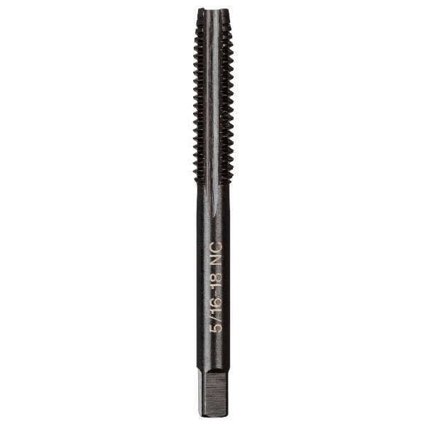 Clean Milwaukee 5 16 -18 NC SAE Straight Flute Plug Tap Organic