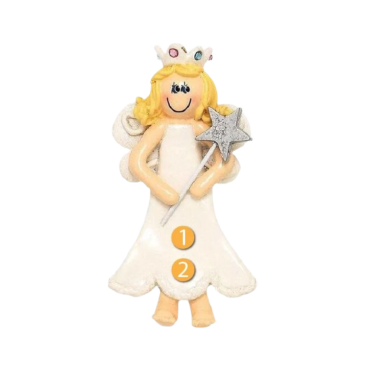 Original Rudolph Me Personalized Blonde Princess Ornament Specialty