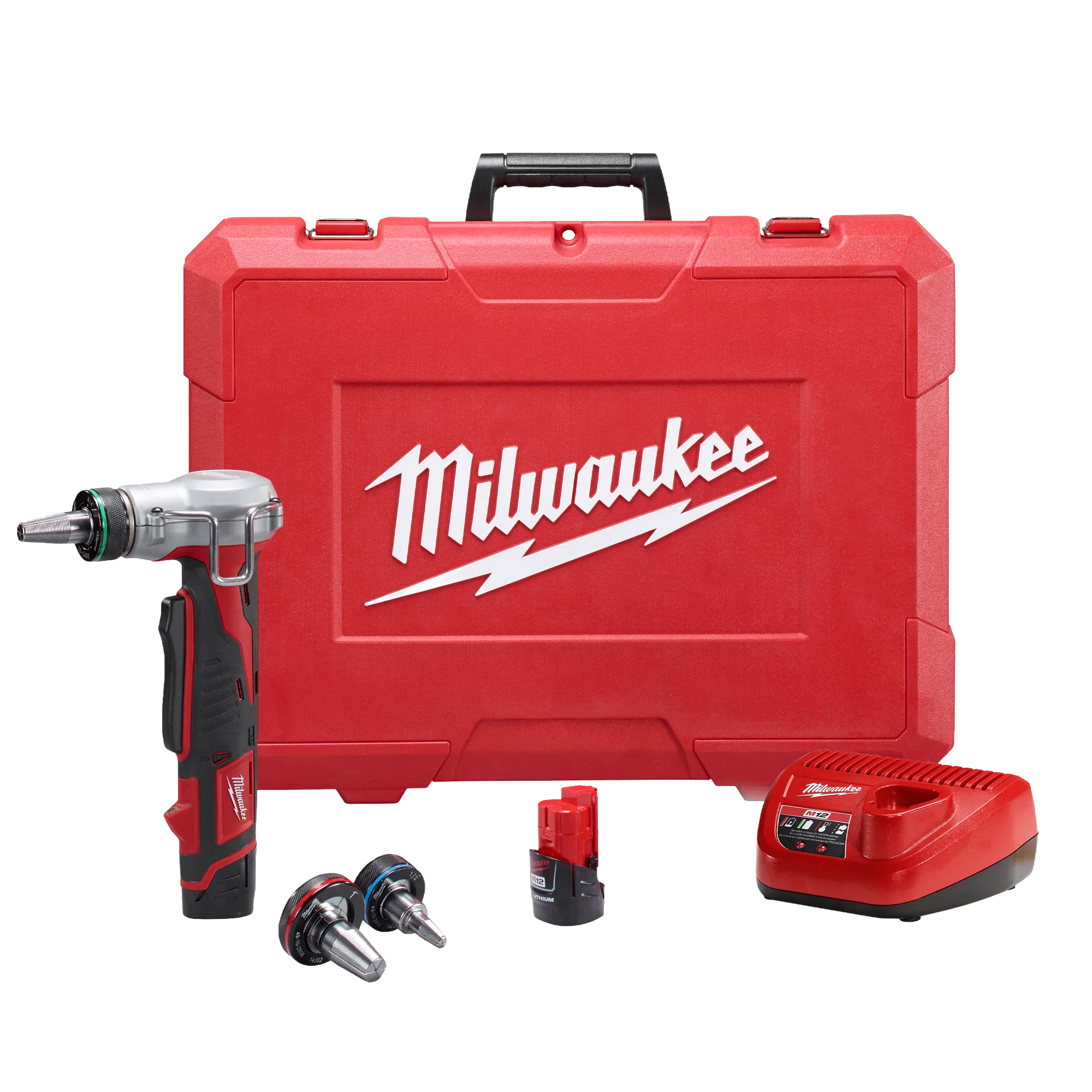 Detailed Milwaukee M12™ LITHIUM-ION ProPEX® Expansion Tool Kit Classic
