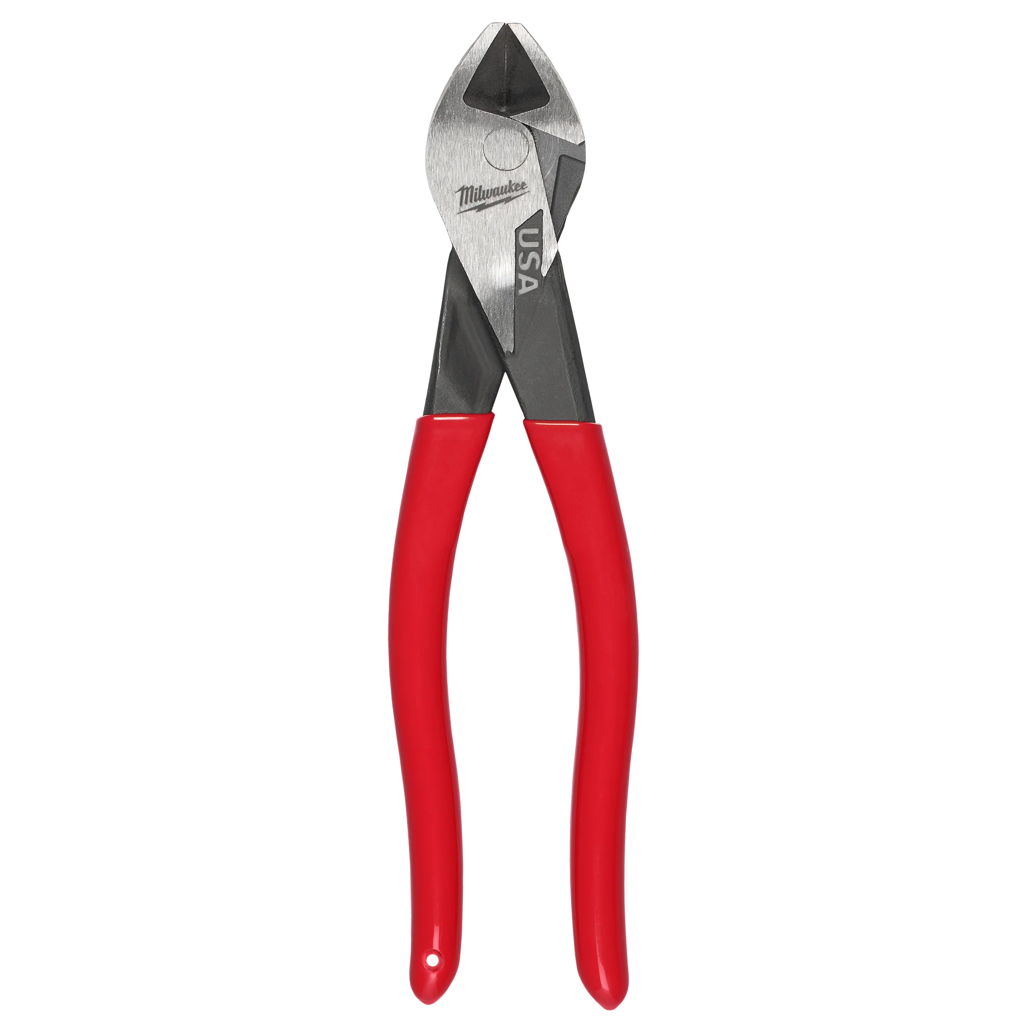 Contemporary Milwaukee 8 Angled Head Diagonal Dipped Grip Cutting Pliers USA Reliable