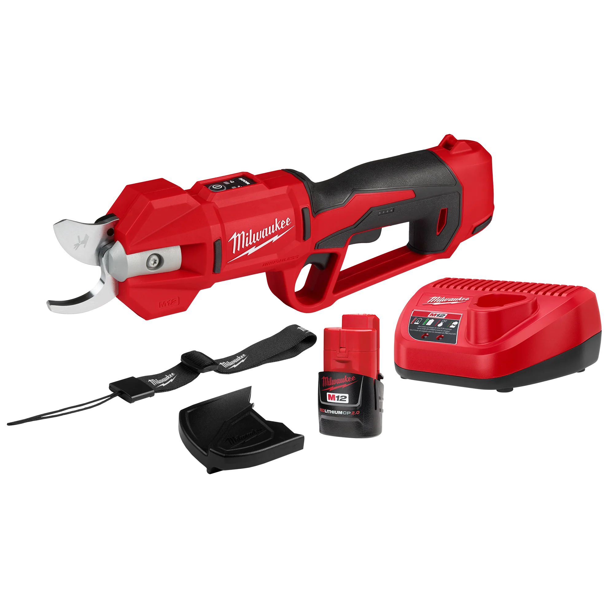 Minimalist Milwaukee M12™ Brushless Pruning Shears Kit Healthy