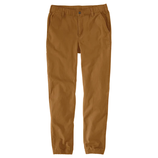 Top-Quality Carhartt Men’s Regular W40 Brown Rugged Flex® Relaxed Fit Canvas Jogger Pant Premium
