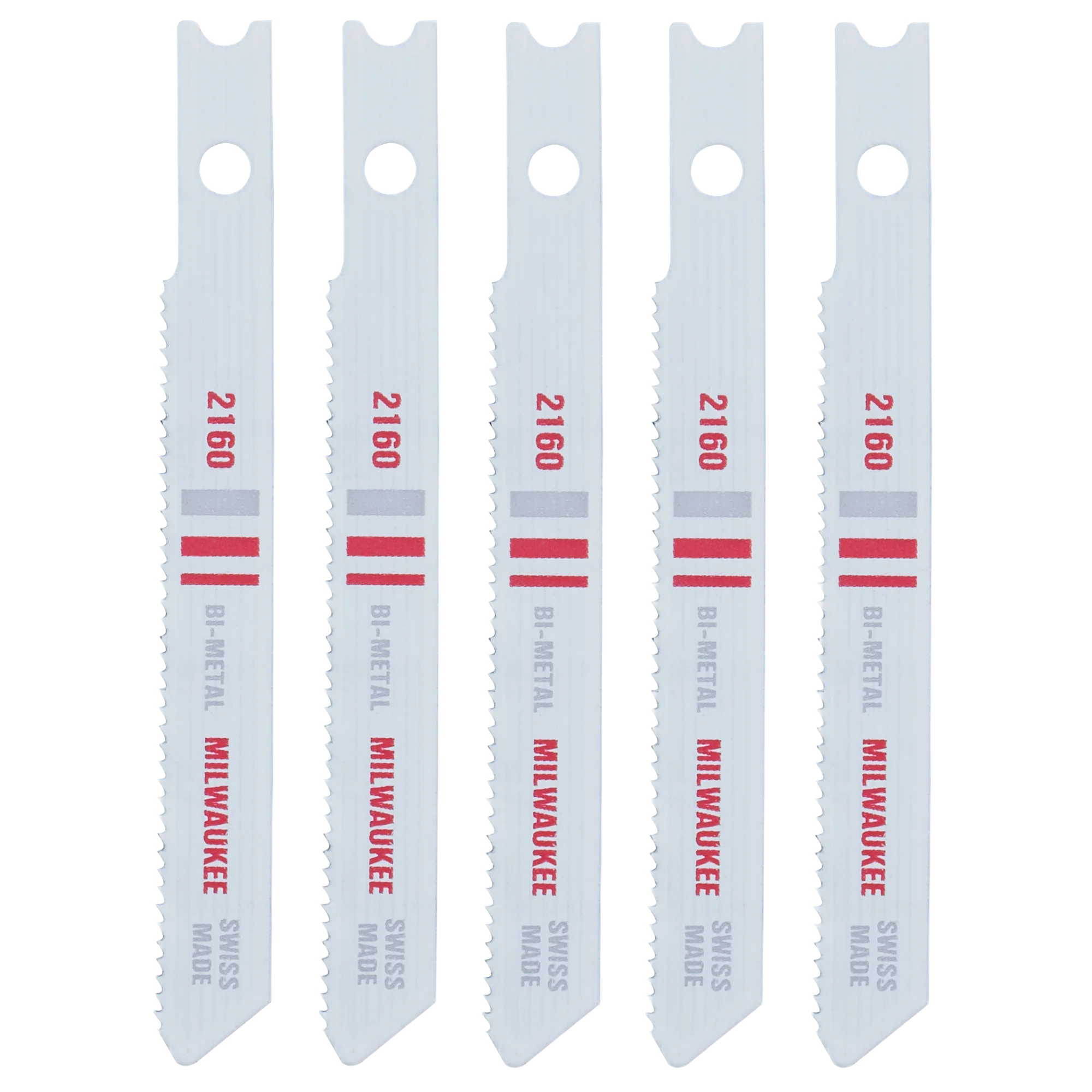 Durable Milwaukee 2-3 4 24-TPI Metal U-Shank Jigsaw Blades 5-Pack Easy-to-Use