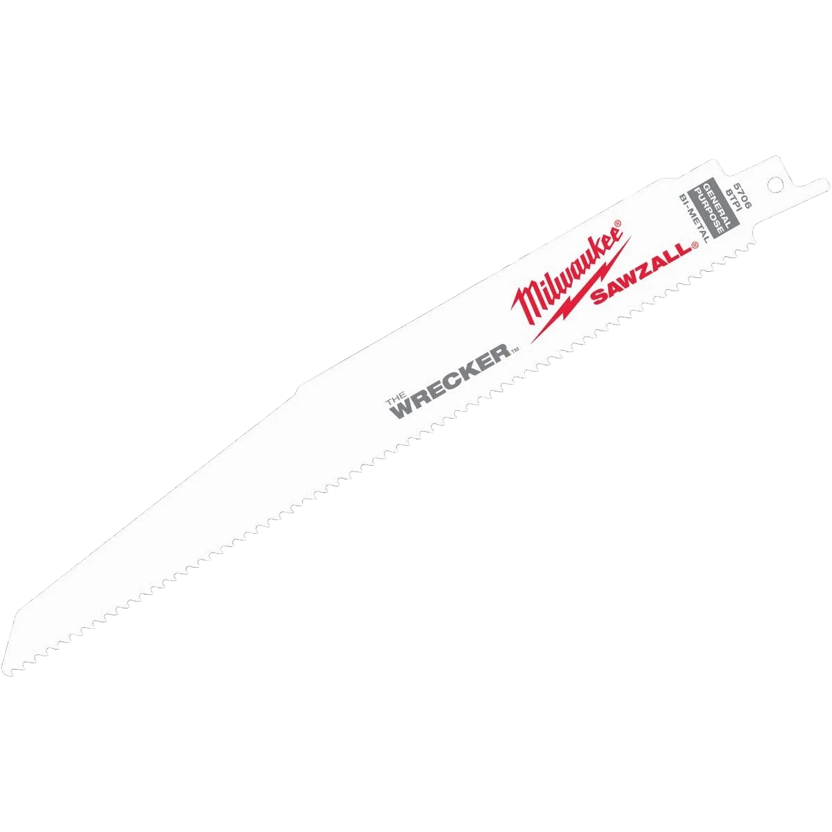 Advanced Milwaukee SAWZALL® WRECKER™ 9 7 11-TPI Blades 5-Pack User-Friendly