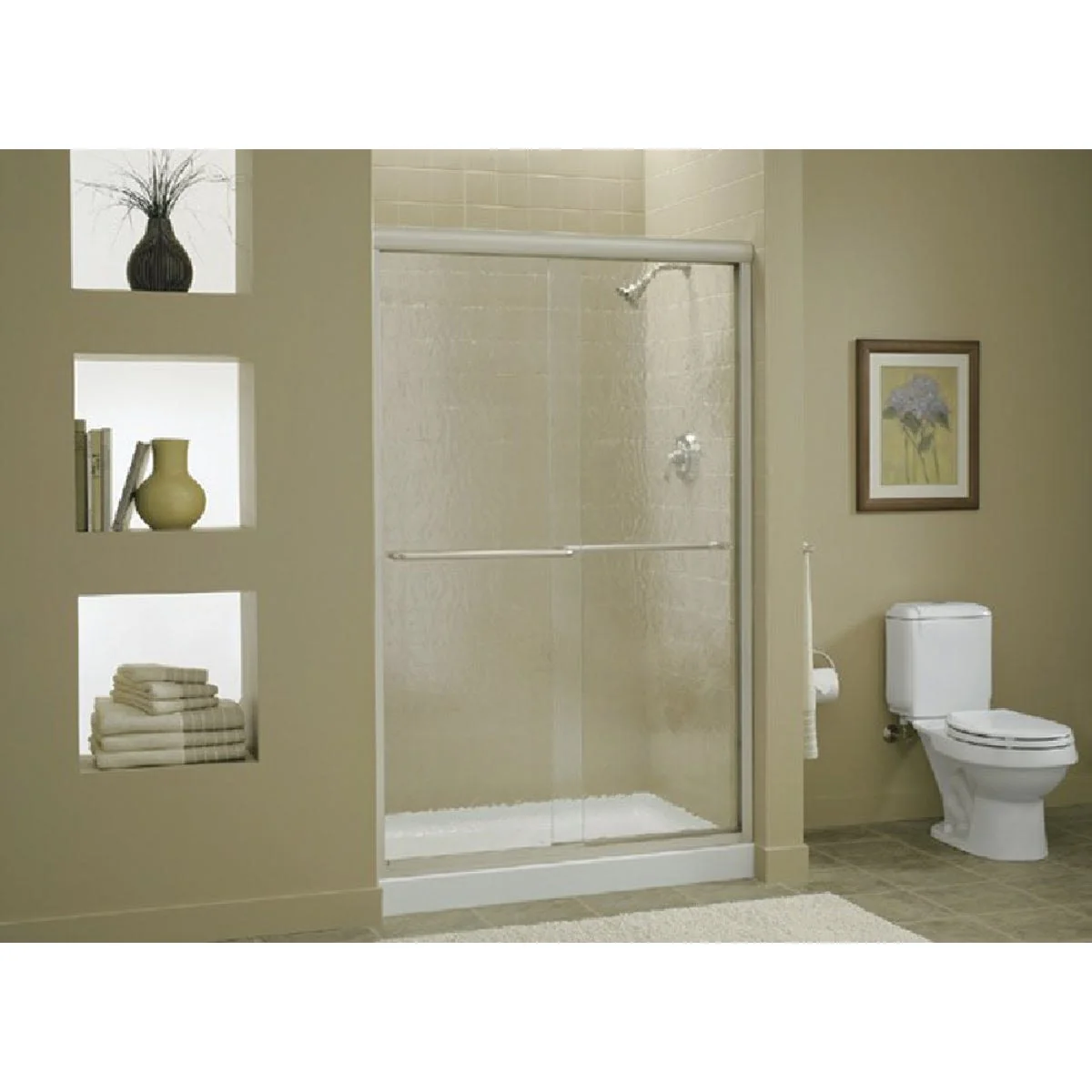 Top-Quality Sterling Finesse Frameless Sliding Shower Door High-End