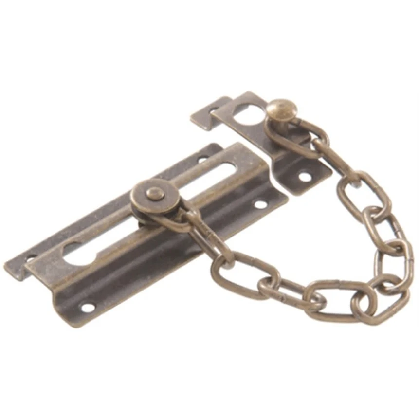 Refined Hillman Door Chain – Antique Brass Excellent
