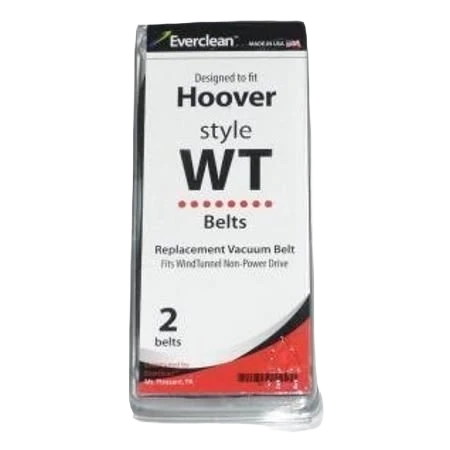Green Everclean Hoover Style WindTunnel Vacuum Belts 2-Pack Top-Quality