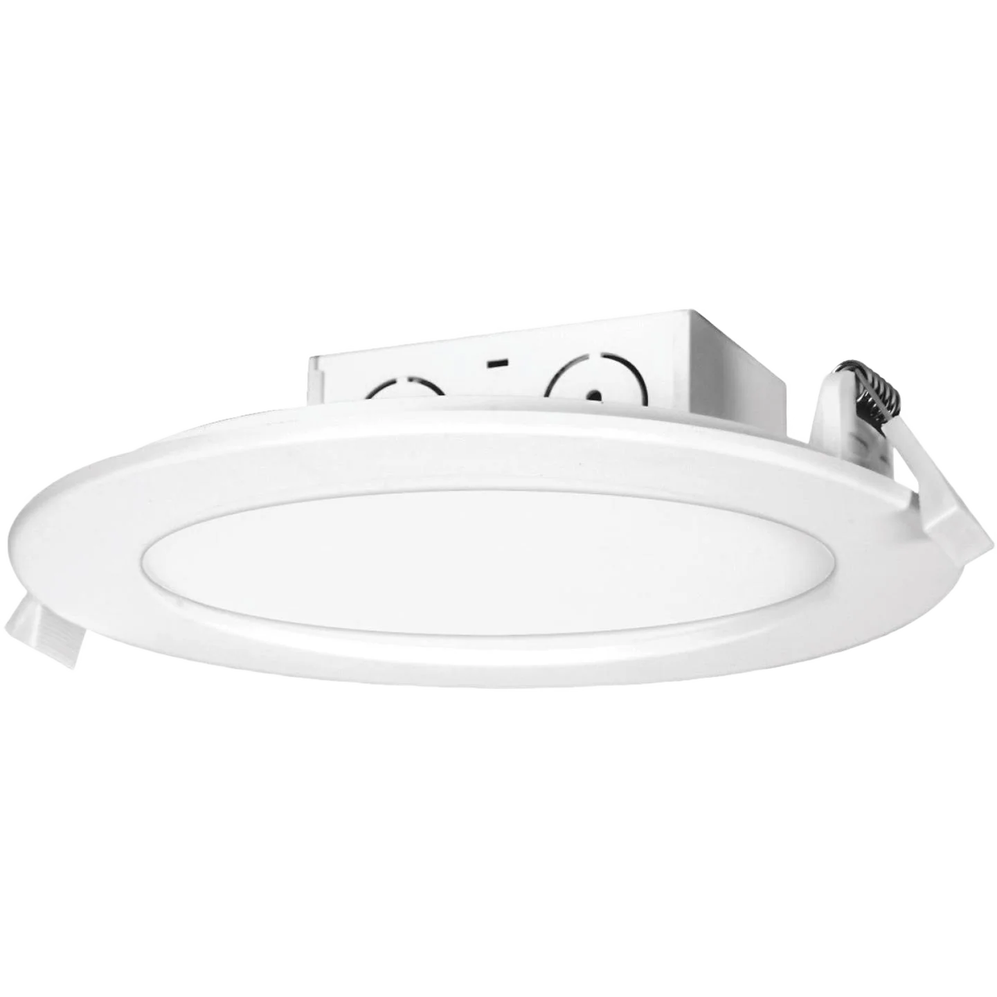 Premium Material Satco 11.6 Watt LED Round Edge-Lit Direct Wire Downlight 5-6 in. Prestigious