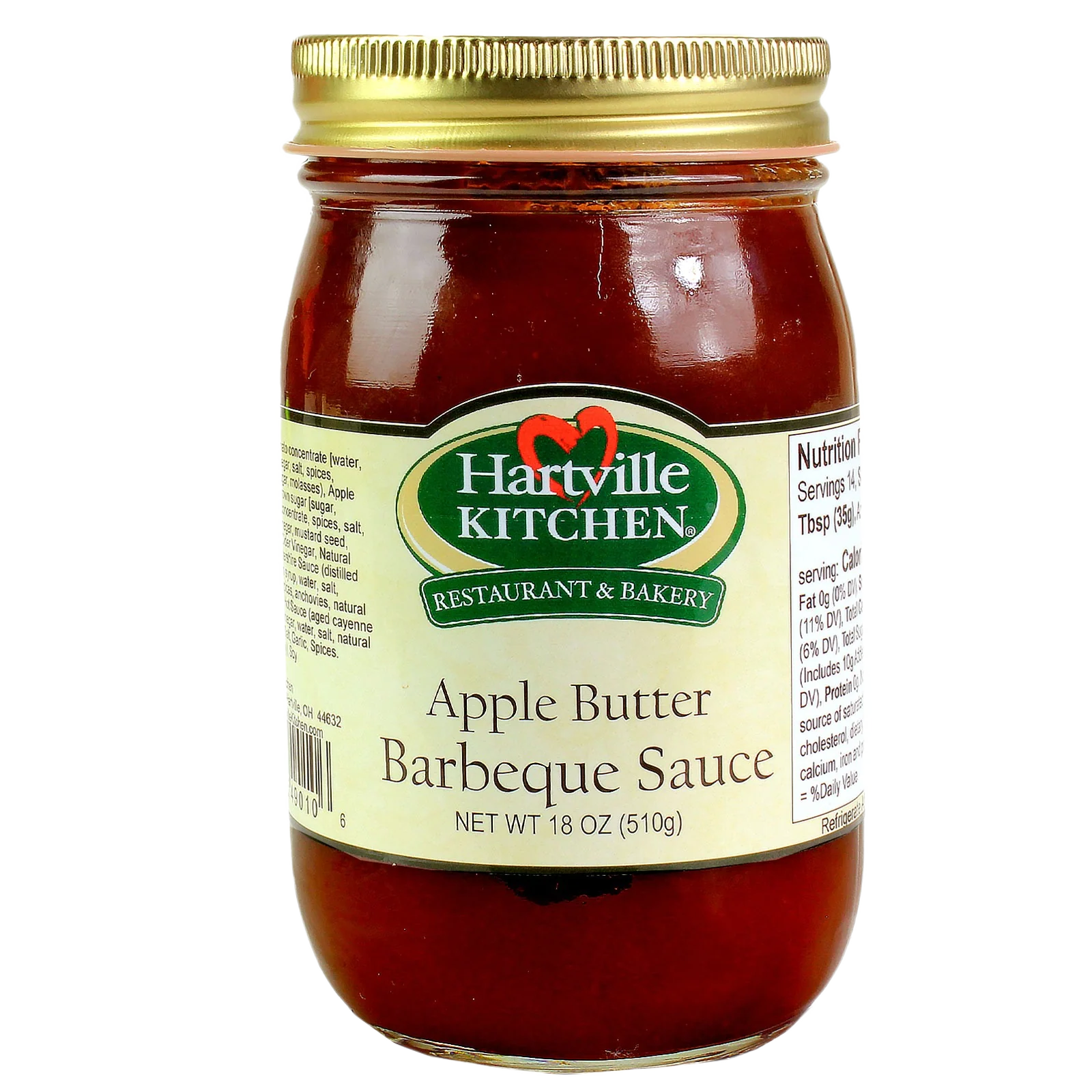 Expertly Made Hartville Kitchen Apple Butter BBQ Sauce 16 oz. Proven