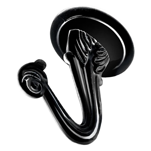 Breathable Hillman Black Swag Hooks Proven
