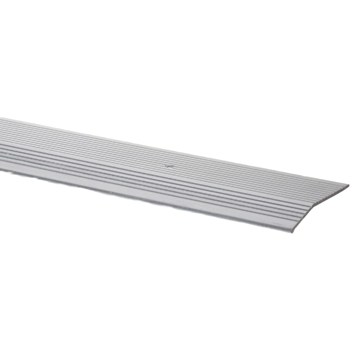 Natural M-D Satin Silver Fluted Carpet Extra Wide Trim Bar 2 in. x 6 ft. First-Class