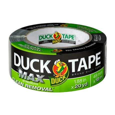 High-Quality Shurtape Brands Duck Silver Max Strength No Residue Tape 1.88 X 20 yd User-Friendly