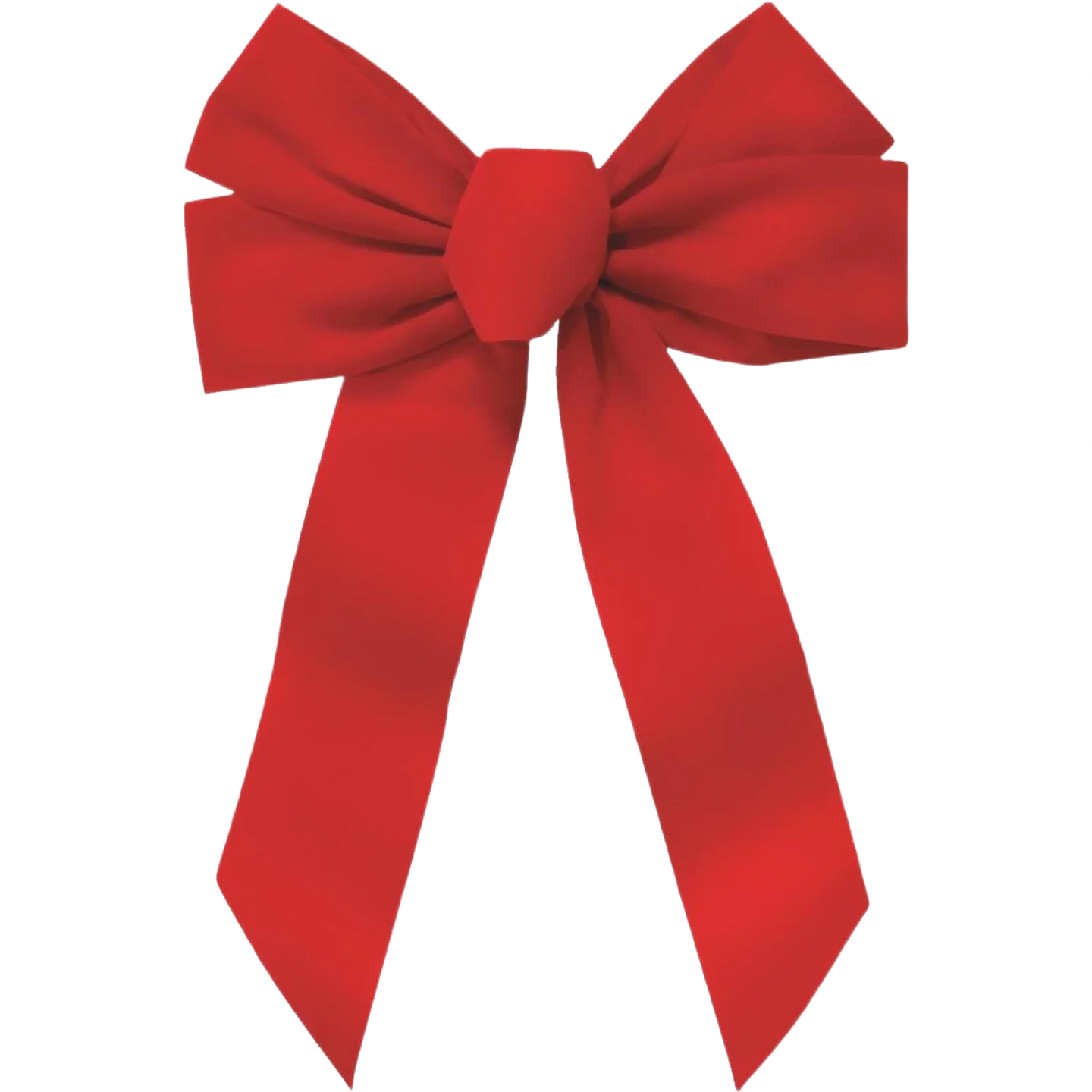 Superior Holiday Trims Red Velvet 5-Loop Christmas Bow Exceptional