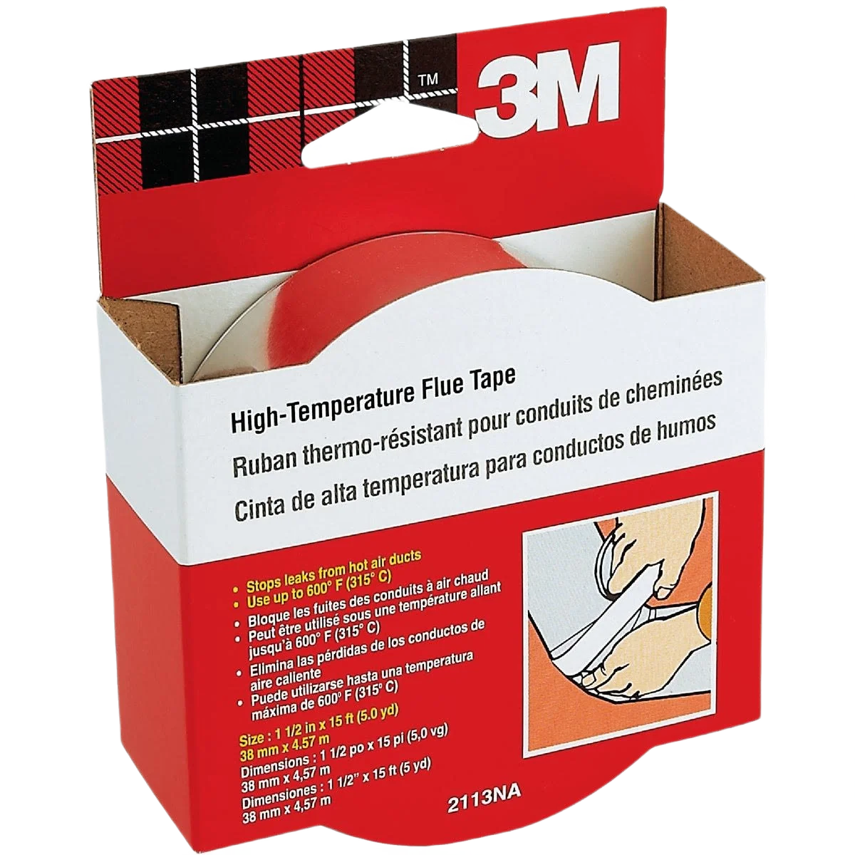 Fine Scotch Flue Tape Professional