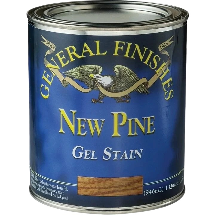 Quality General Finishes New Pine Gel Stain 1 Pint Professional