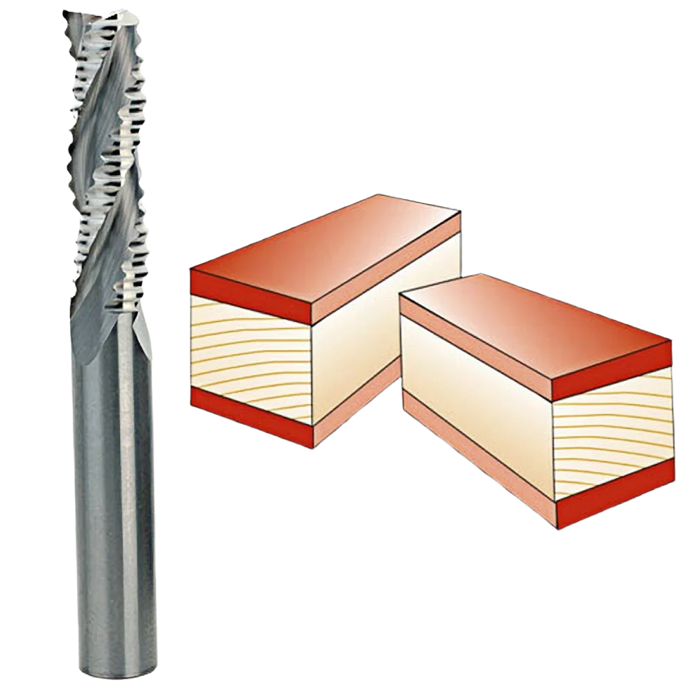 Stylish Whiteside Spiral Upcut Roughing Bit 3 8 in. SH x 3 8 in. CD x 1-1 4 in. CL Efficient