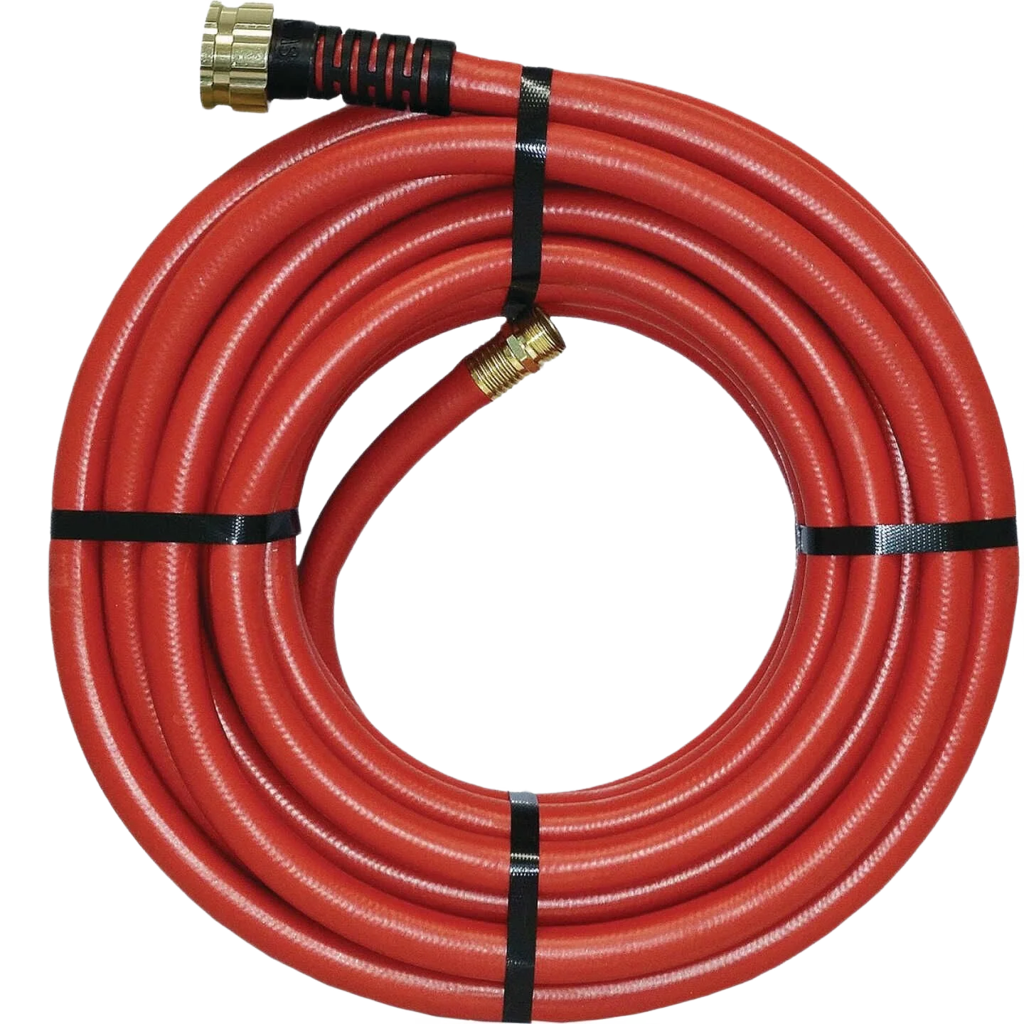 Prestigious Garden Hot Rubber Water Hose 50 ft. Smooth
