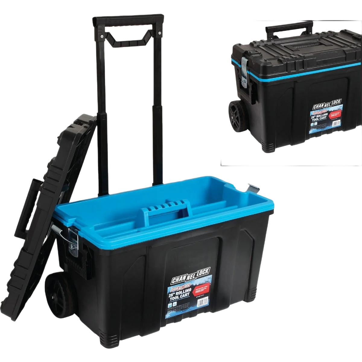 Smooth Channellock Rolling Toolbox 25 in. Professional
