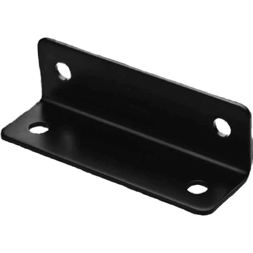 Durable National Hardware 1.6 x 5 Black Heavy Duty Wide Corner Brace Exclusive