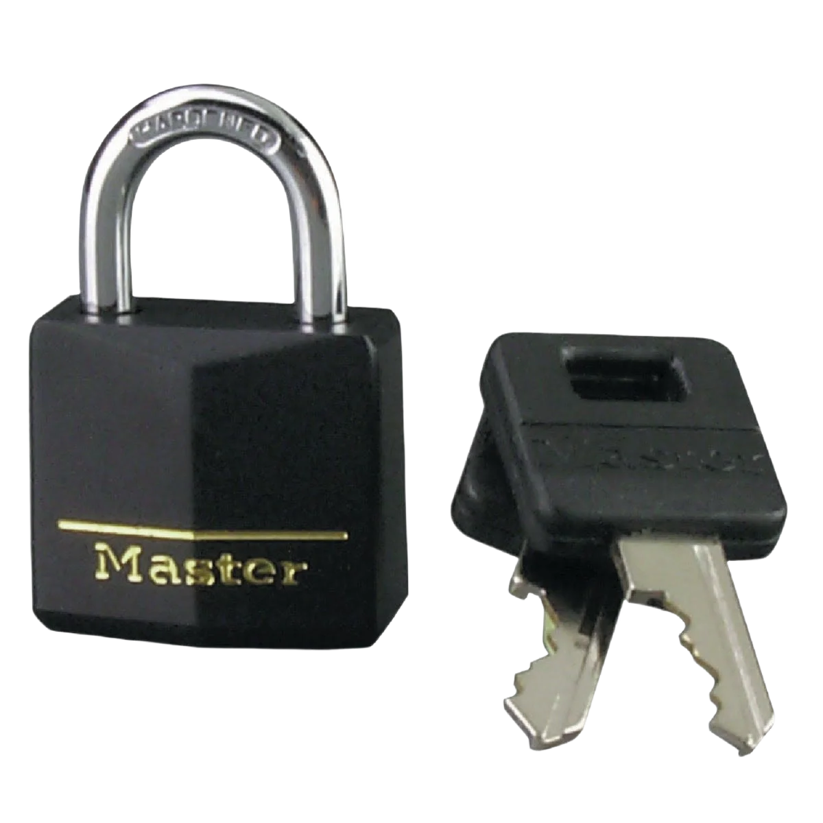 Practical Master Lock 1-3 16 In. Wide Black Covered Keyed Different Padlock Eco-Friendly