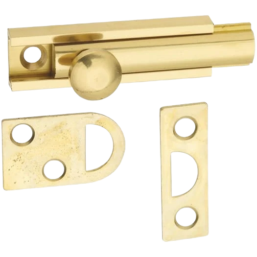 Environmentally Friendly National Hardware Gallery Series 2 Polished Brass Door Surface Bolt Reliable