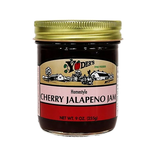 Elegant Yoder’s Fine Foods Cherry Jalapeno Jam 9 oz. Elite