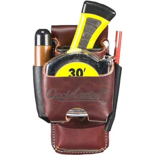 Optimized Occidental Leather Clip-On 4 In 1 Tool Tape Holder Relaxed