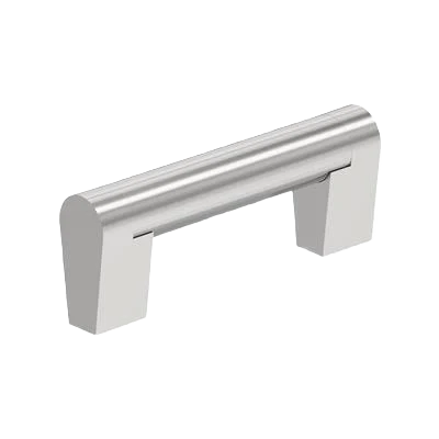 Practical Amerock Composite 3 Center-to-Center Polished Chrome Cabinet Pull Smooth