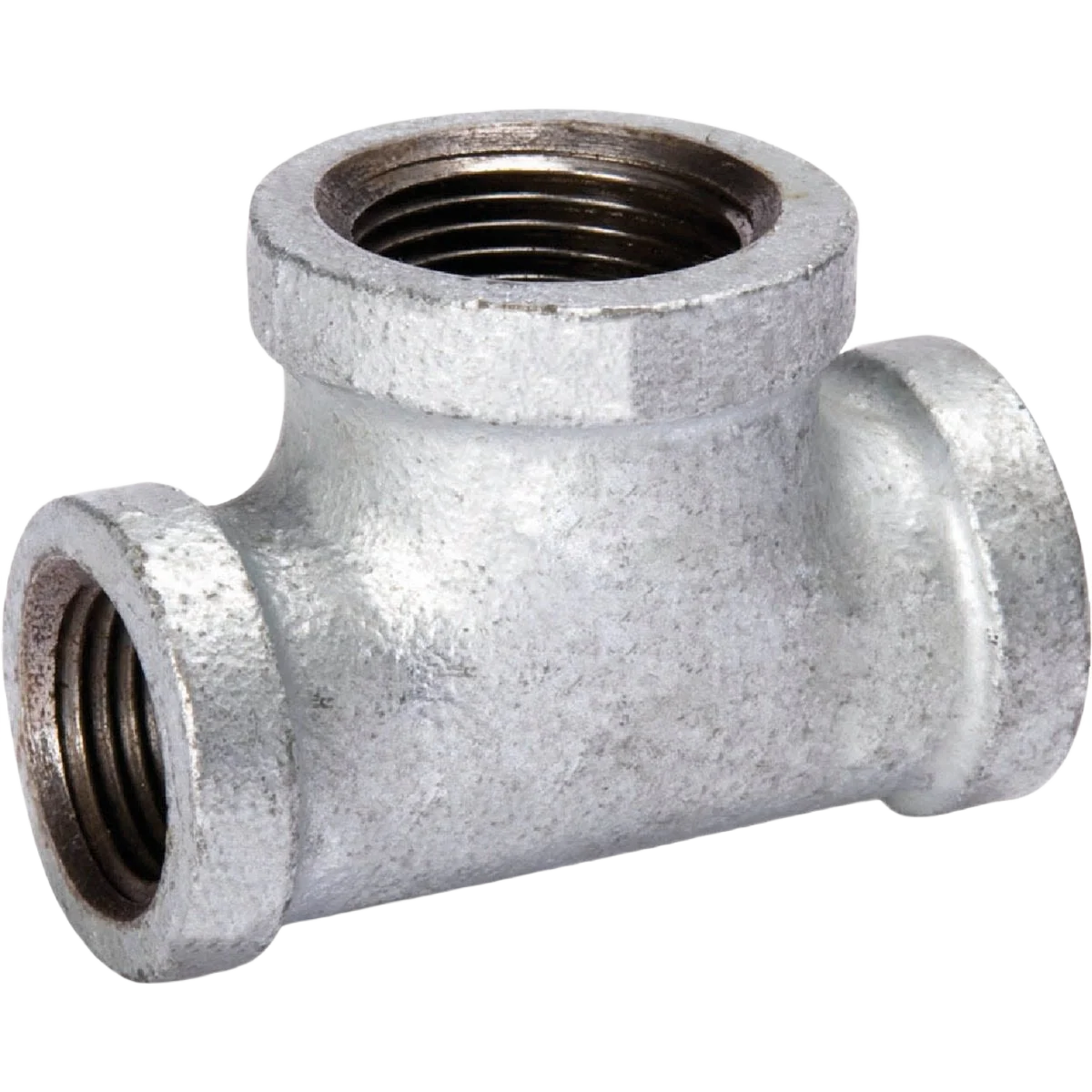 Environmentally Friendly Southland Malleable Iron Galvanized Reducing Tee 1 2 In. x 1 2 In. x 3 4 In. Excellent