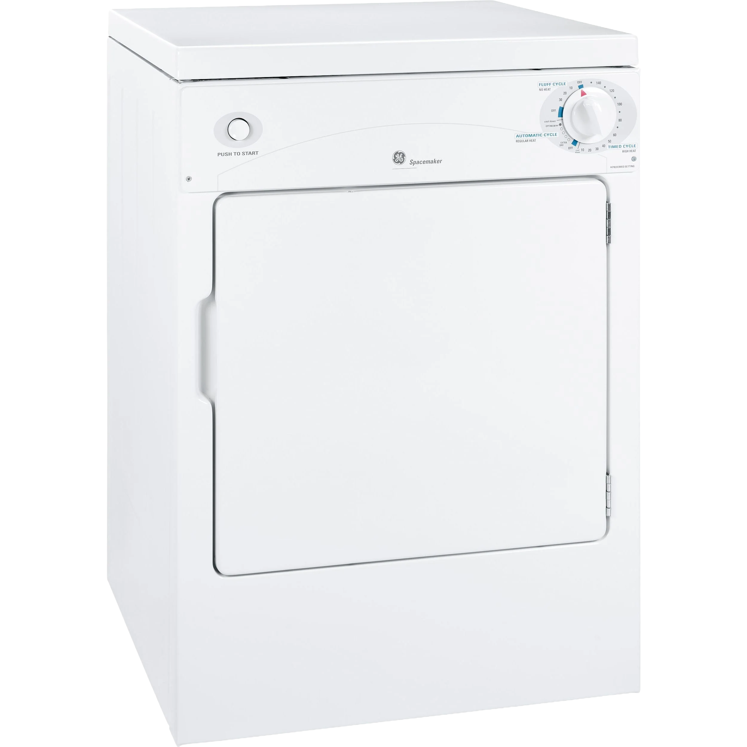Reusable GE Spacemaker® 120V 3.6 cu. ft. Capacity Portable Electric Dryer Crafted