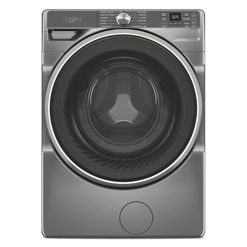 High-Performance 5.0 cu. ft. Smart Front Load ENERGY STAR® Washer with FreshFlow™ Vent System and Intelligent Wash Genuine