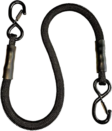 Original SuperBungee Black 24 in. Pro-Grade Cord Fast