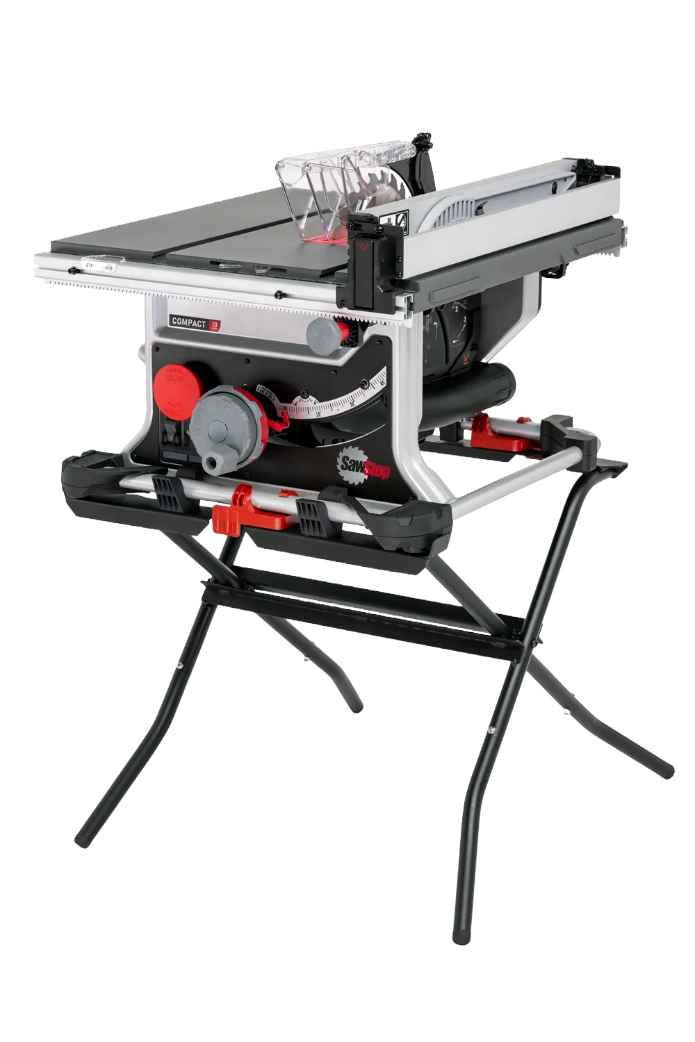 Innovative SawStop 10 Compact Table Saw Crafted
