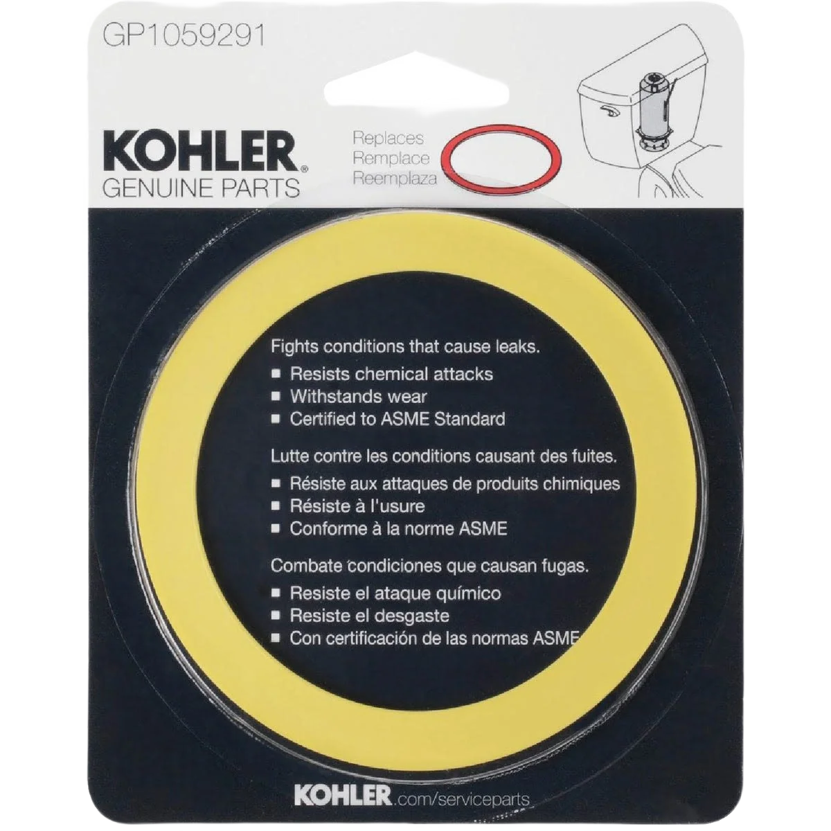 Pure Kohler Toilet Canister Seal Healthy