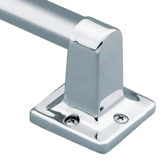 Carefully Designed Moen Chrome Bath Grab Bar 16 in. Smart