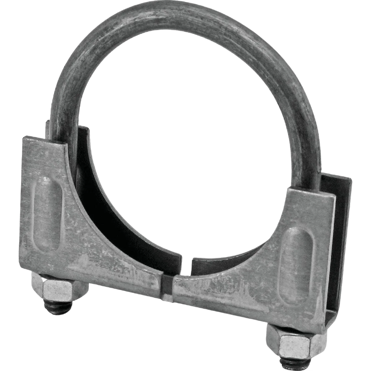 Fine Crafted Victor Saddle 2-1 2 In. 13-Gauge Steel Muffler Clamp Fine