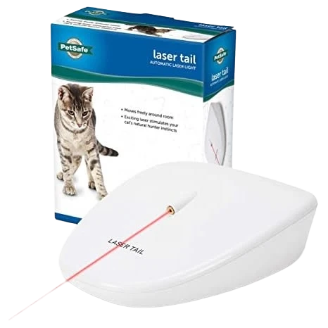 High-End PetSafe Laser Chase Auto Cat Toy Easy-to-Use