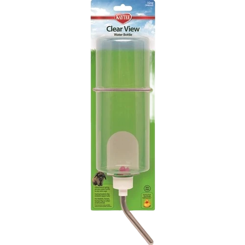 Solid Kaytee Clear Water Bottle 32 oz. Original Design