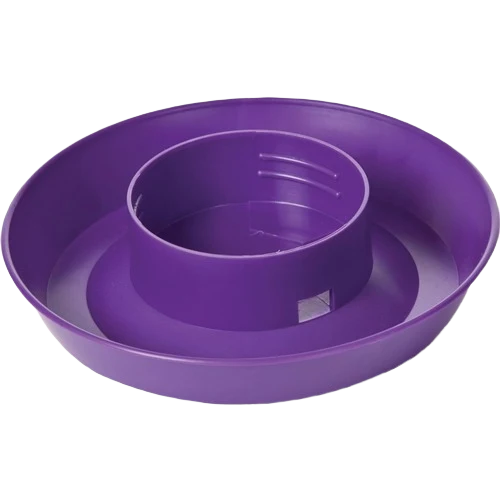 Official Little Giant 1-qt Purple Screw-On Poultry Waterer Base Prestigious